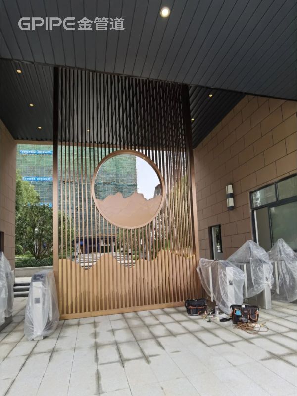 小區(qū)入戶屏風(fēng)